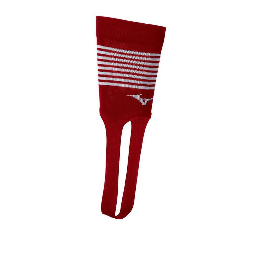 Mizuno Hay Day Performance Stirrup Férfi Zokni Piros BLY391685